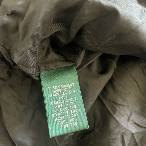 Ralph Lauren  Exclusive Black Coat Medium - Picture 14 of 14